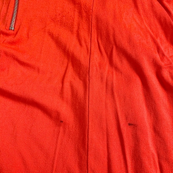 Bright orange babydoll stretchy Zara dress S - Picture 5 of 5